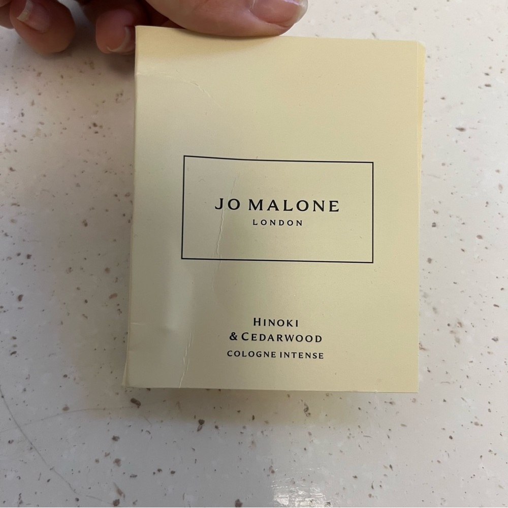Jo Malone Hinoki & Ciderwood cologne intense fragrance